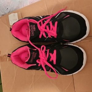 Danskin Now Womens Size 6 Athletic Sneaker Lightweight Shoes Black Pink #O3